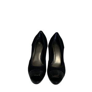 db Brand Black Size 9 High 3.5" Heel Dress Sandals Heels Shoes